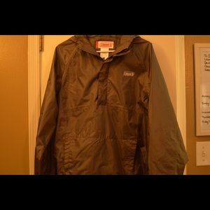 Grey Coleman rain jacket\pullover. Never worn